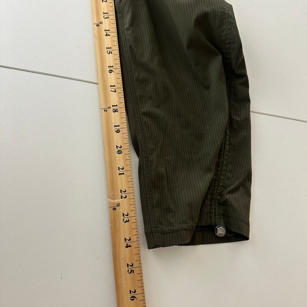 Lululemon Dance Studio Mid-Rise Cropped Pant size 4 green casual lightweight - Picture 9 of 10